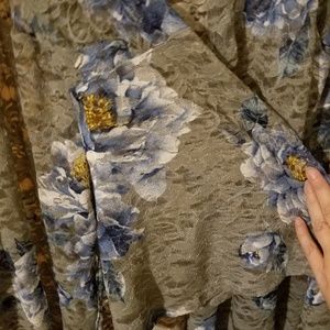 Janette Plus long lace duster